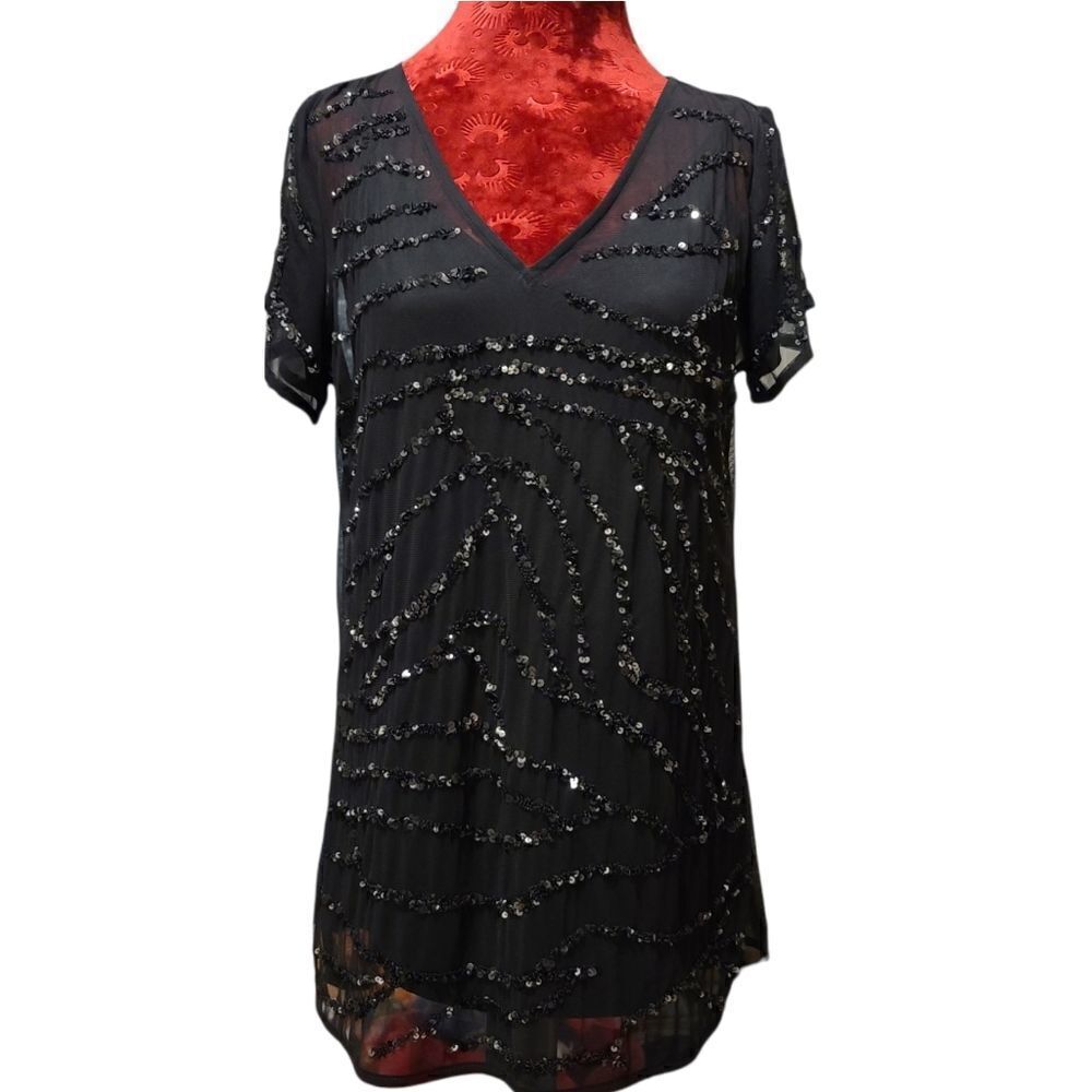 WHBM Embellished Tunic  Medium